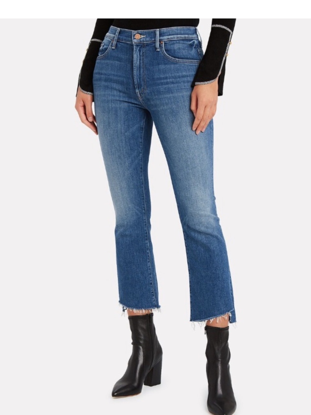 Mother Insider Step Crop Fray in Wild Games